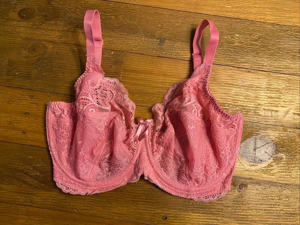 Panache 30I pink lace Andorra Wired Full Cup Bra lingerie